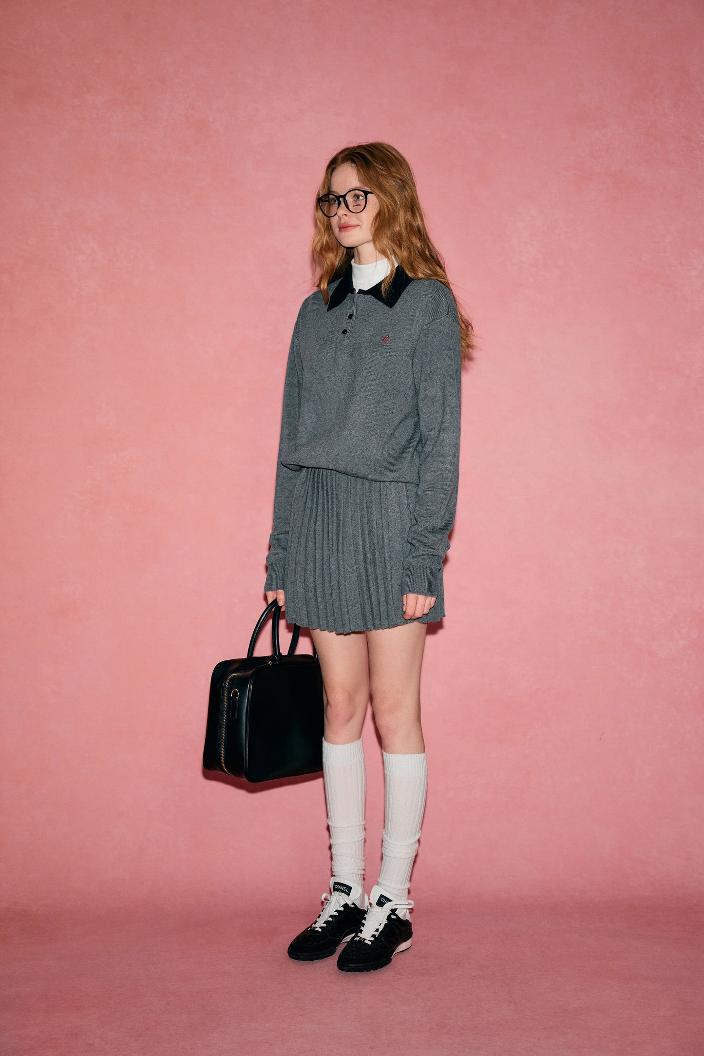 UP 'MODERN PREPPY' Leila Set [2COLOR]
