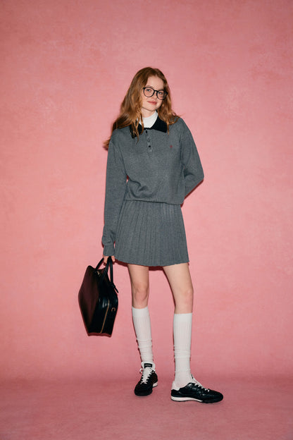 UP 'MODERN PREPPY' Leila Set [2COLOR]