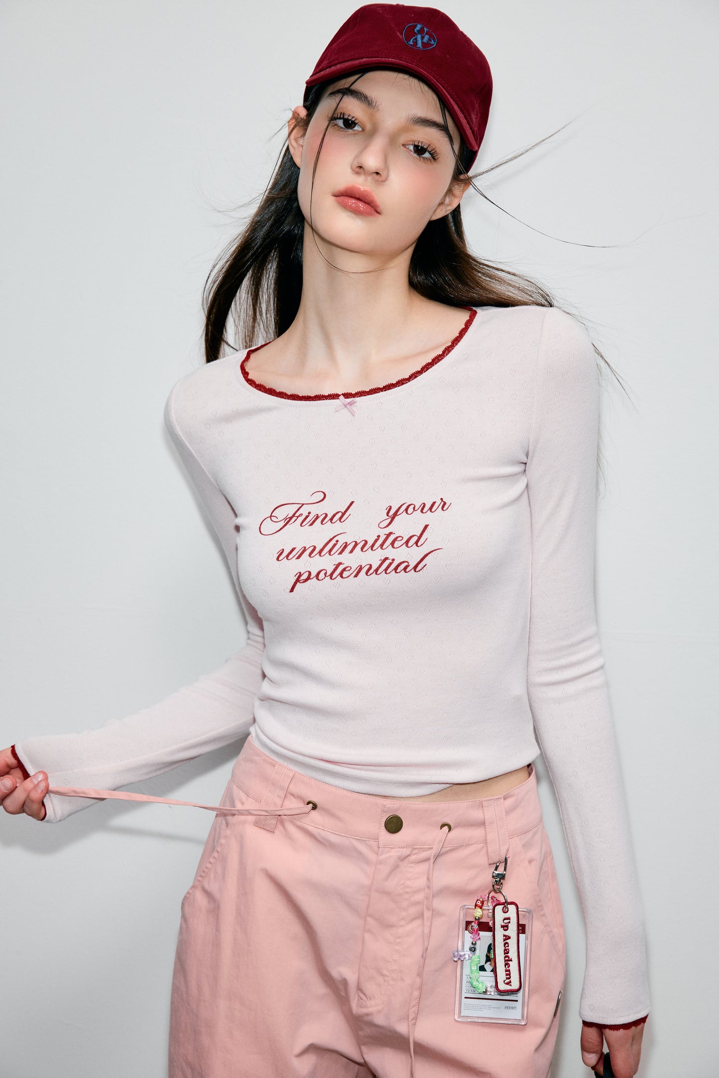 UP ‘GIRLS' CLIQUE’ Audrey Shirt [2COLOR]