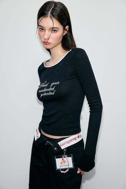 UP ‘GIRLS' CLIQUE’ Audrey Shirt [2COLOR]