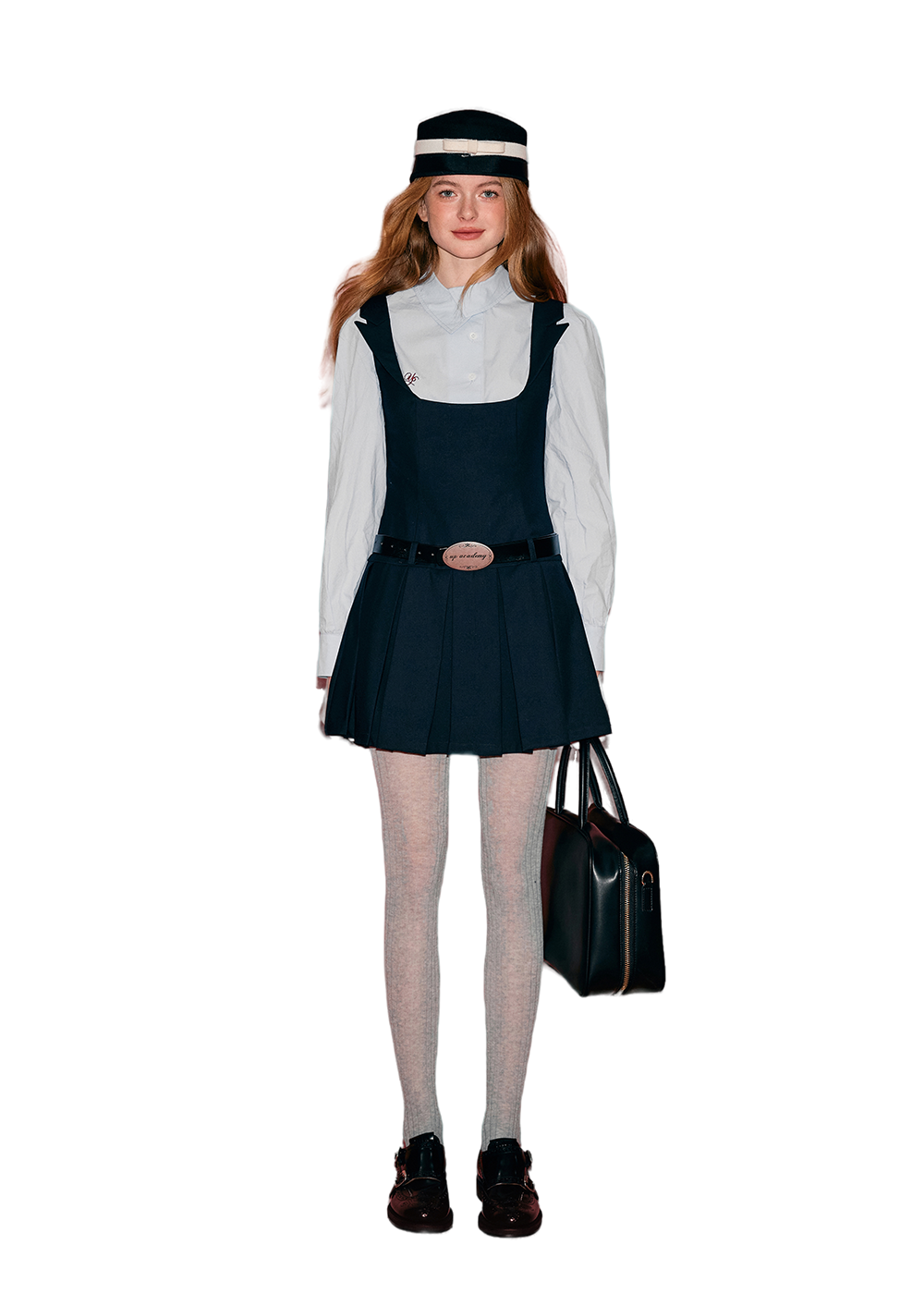 UP 'MODERN PREPPY' Laura Dress [2COLOR]